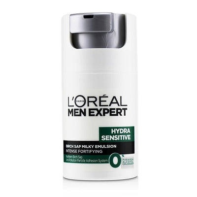 L'Oréal Men Expert Hydra Sensitive Birch Sap Milky Emulsion Intense Fortifying (For Sensitive Skin) 50ml