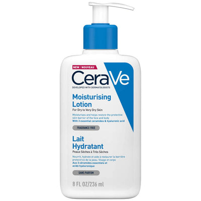 CeraVe Moisturising Lotion with Ceramides for Dry Skin 236ml