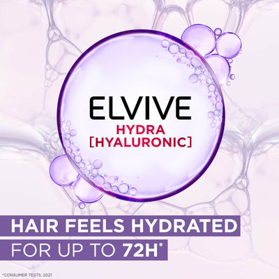 L'Oreal Elvive Hydra Hyaluronic Acid Shampoo (Various Sizes)