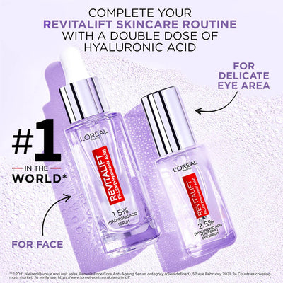 L'Oréal Paris Revitalift Filler Hyaluronic Acid + Caffeine Eye Serum 20ml
