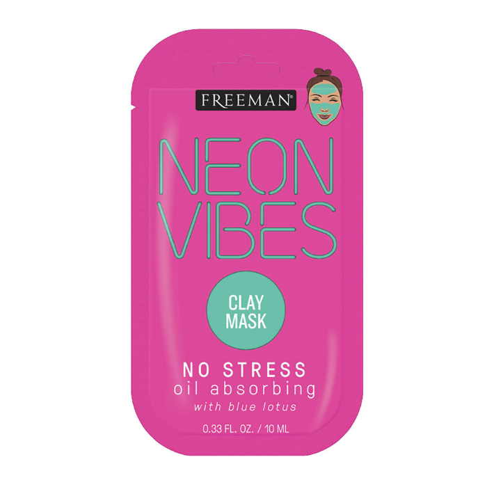 Freeman Neon Vibes No Stress Oil Absorbing Clay Mask 10ml