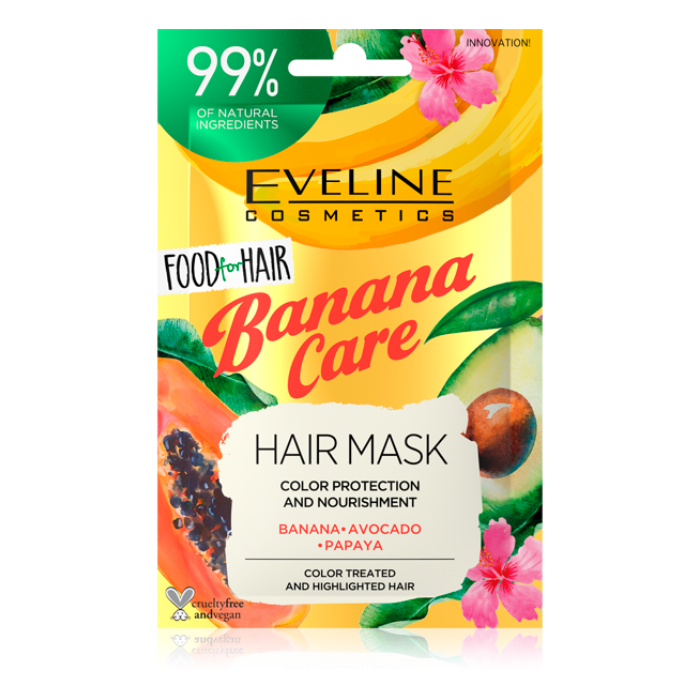 EVELINE Cosmetics Banana Care Hair Mask 20ml