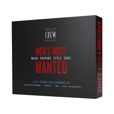 American Crew Men's Most Wanted Strong Hold Grooming Set
