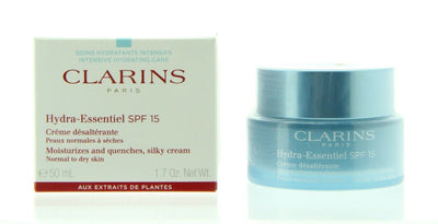 Clarins Hydra-Essentiel Silky Cream SPF15 for Normal/Dry Skin 50ml / 1.7 oz.